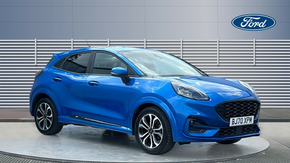 Ford Puma St-line BJ70XPM Blue