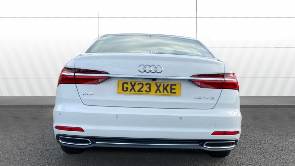 Audi A6 Sport White #6