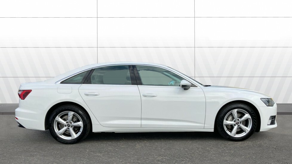Audi A6 Sport White #5