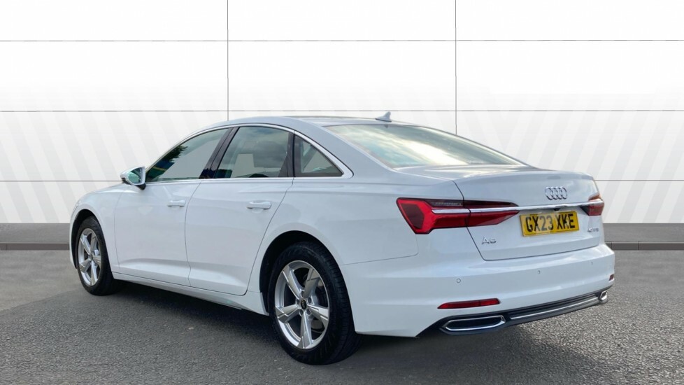 Audi A6 Sport White #2