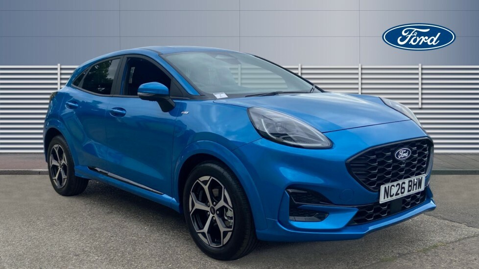 Ford Puma St-line Blue