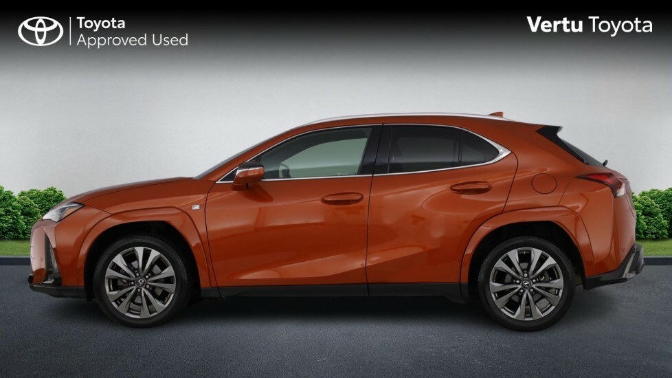Lexus UX F-sport Orange #3