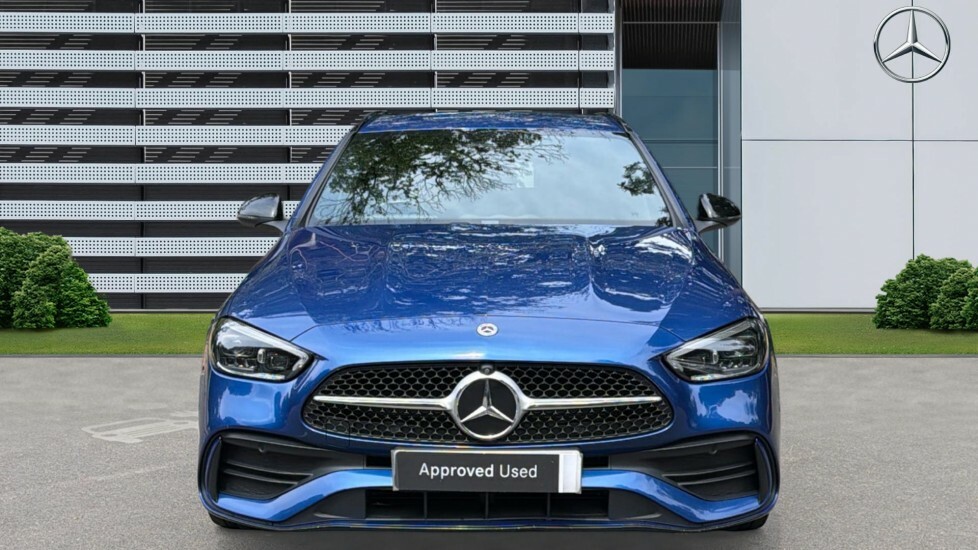 Mercedes-Benz C Class Amg Line YK72NFR Blue #3