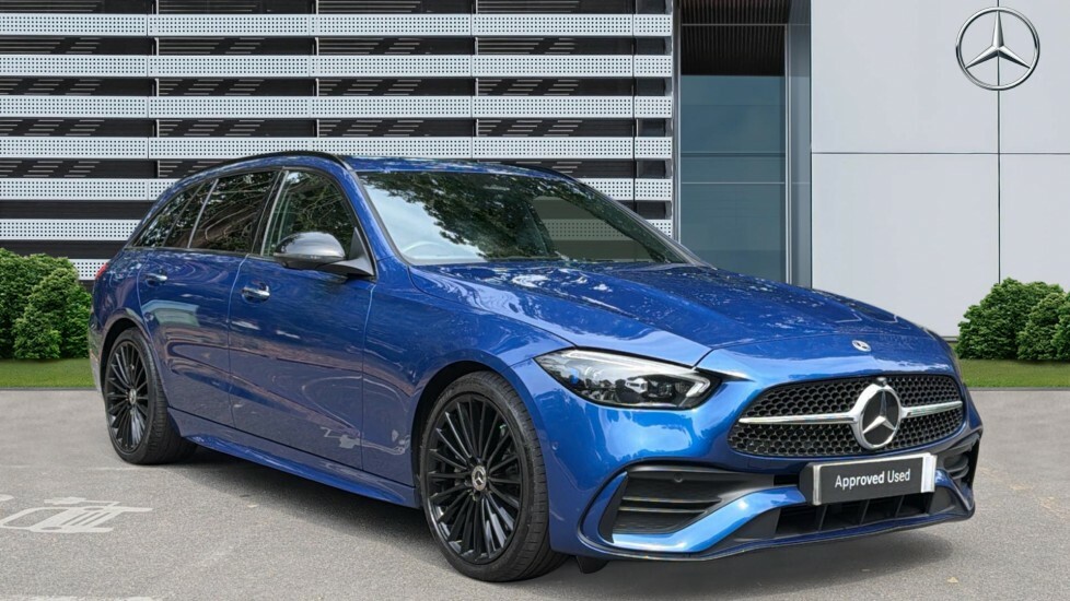 Mercedes-Benz C Class Amg Line Blue