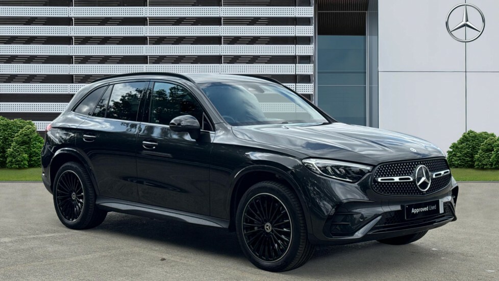 Mercedes-Benz GLC Class Glc 300 Amg Line Prem E Silver #1