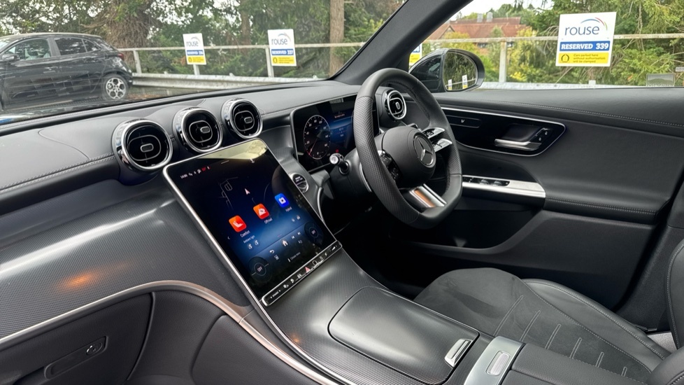 Mercedes-Benz GLC Class Glc 300 Amg Line Prem E Silver #9