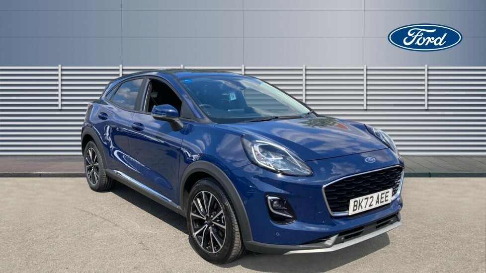 Ford Puma Titanium Blue