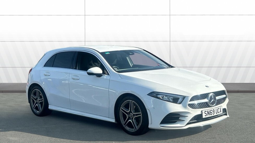 Mercedes-Benz A Class A200 Amg Line White #1