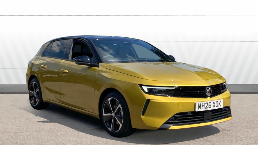 Vauxhall Astra Griffin Yellow