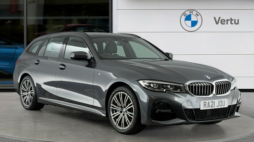 BMW 3 Series 320D M Sport Black #1