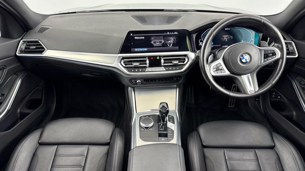 BMW 3 Series 320D M Sport Black #4