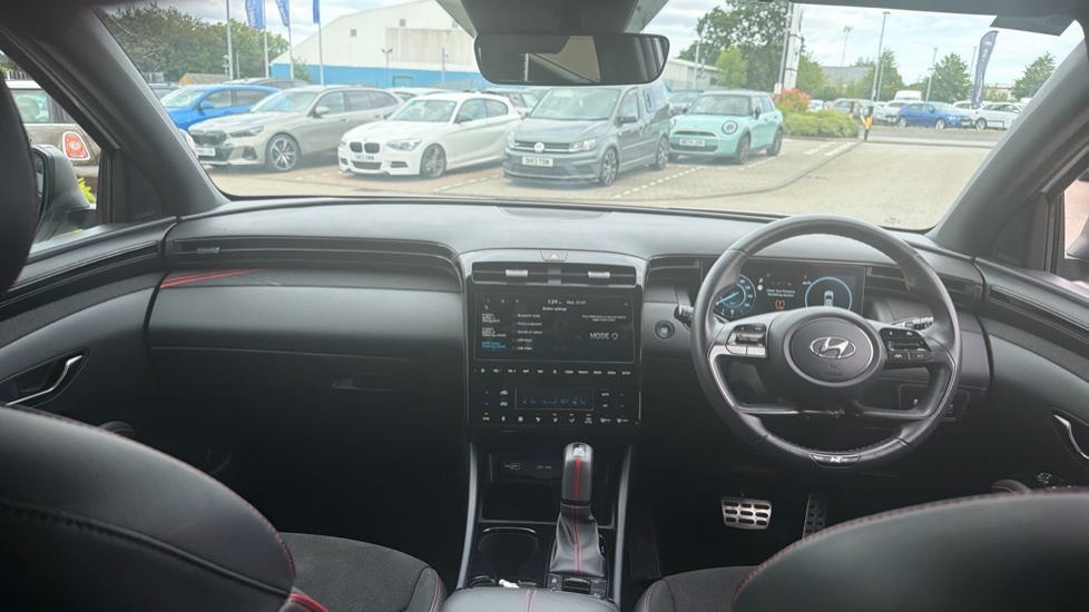 Hyundai Tucson N Line White #4