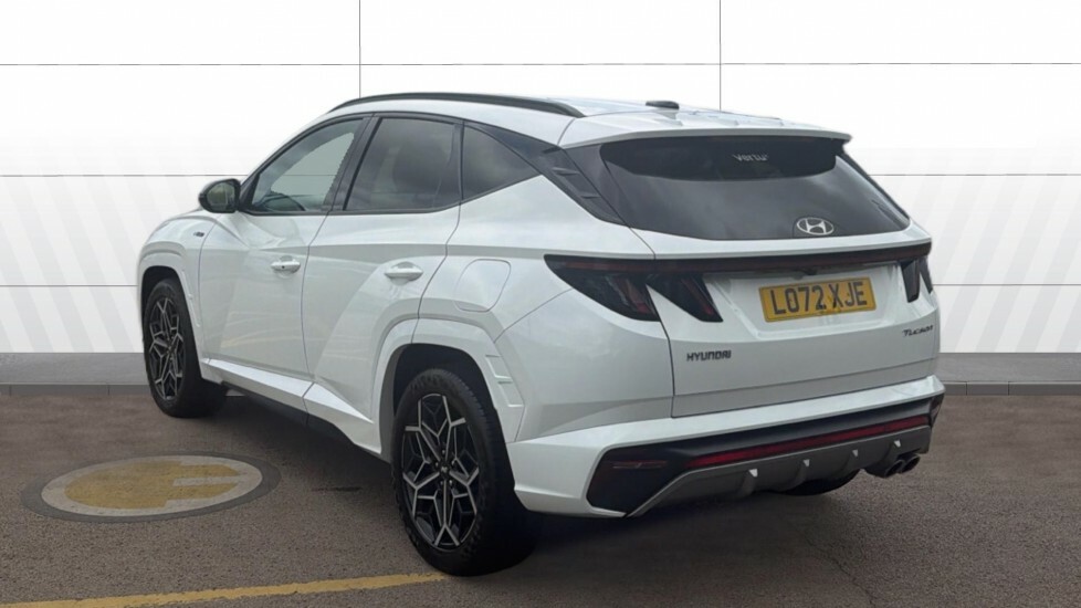 Hyundai Tucson N Line White #2