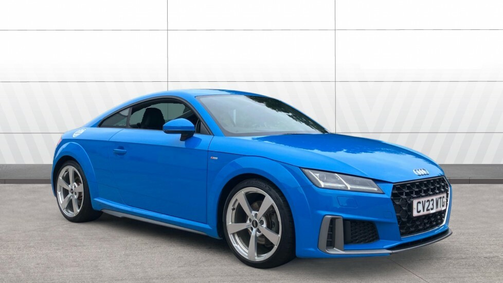 Audi TT S Line Blue