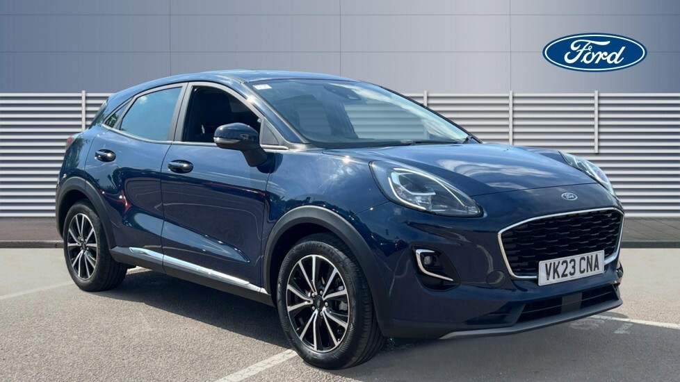 Ford Puma Titanium Blue