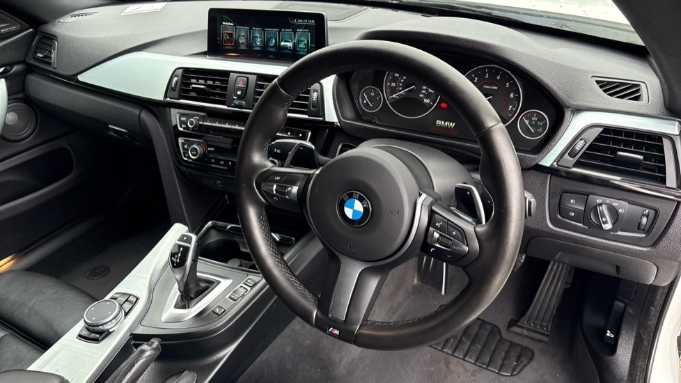 BMW 4 Series 435D M Sport White #11