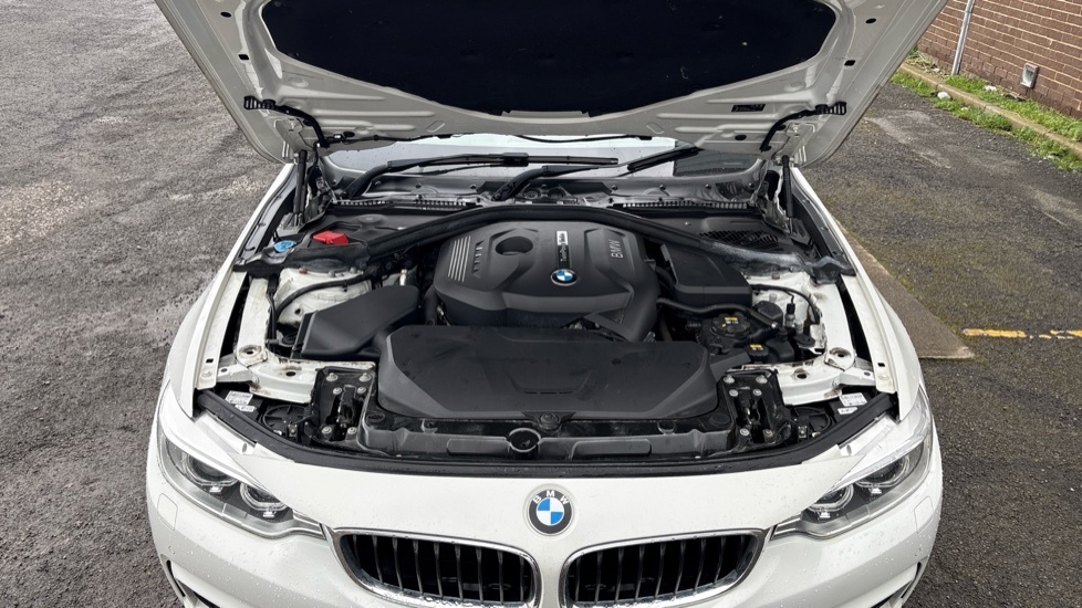 BMW 4 Series 435D M Sport White #8