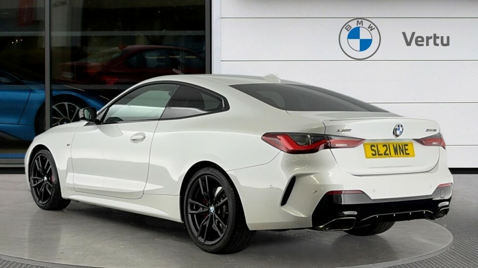 BMW 4 Series Gran Coupe M440i White #2