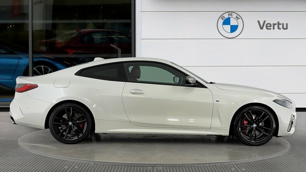 BMW 4 Series Gran Coupe M440i White #3