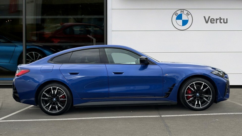 BMW i4 M50 Blue #3