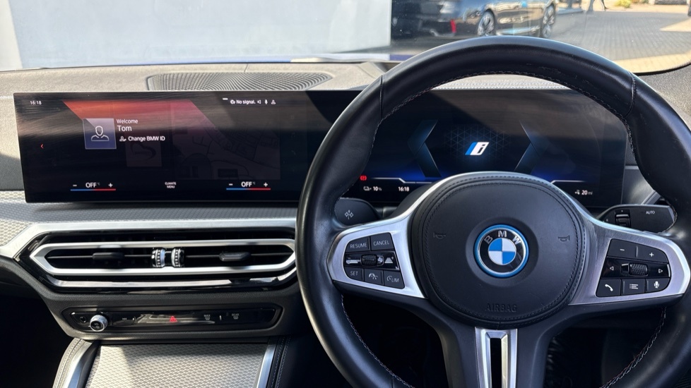 BMW i4 M50 Blue #4