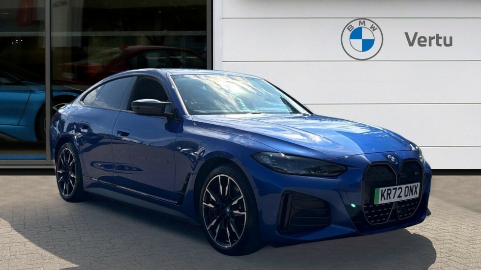 BMW i4 M50 Blue