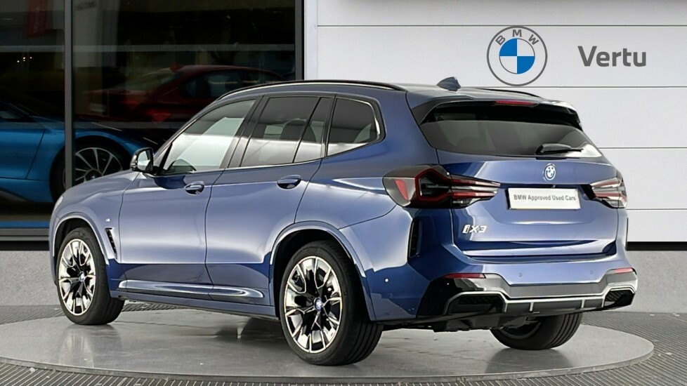 BMW iX3 M Sport Pro Blue #2