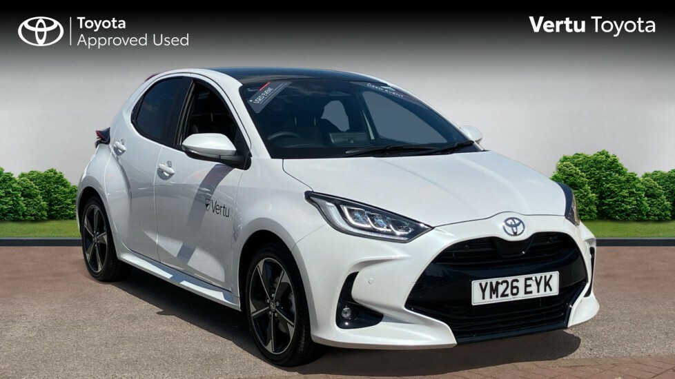 Toyota Yaris Excel White