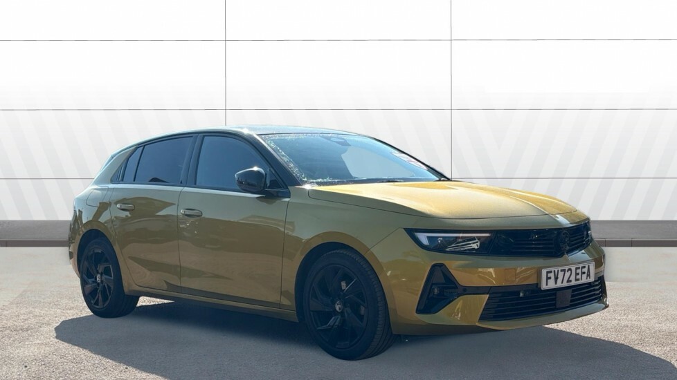 Vauxhall Astra 1.2 Turbo 130 Gs Line Yellow #1