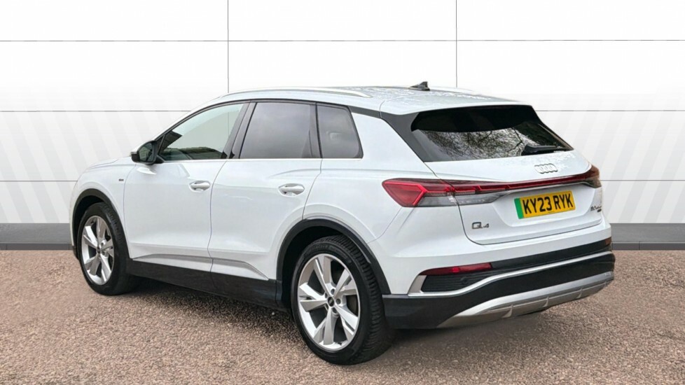 Audi Q4 E Tron S Line White #2
