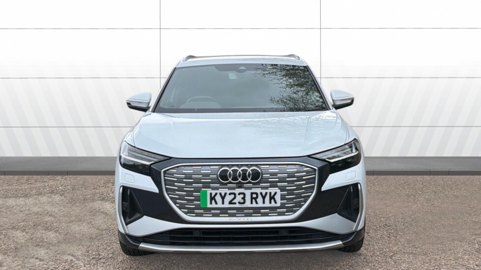 Audi Q4 E Tron S Line White #3