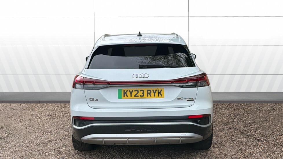 Audi Q4 E Tron S Line White #6