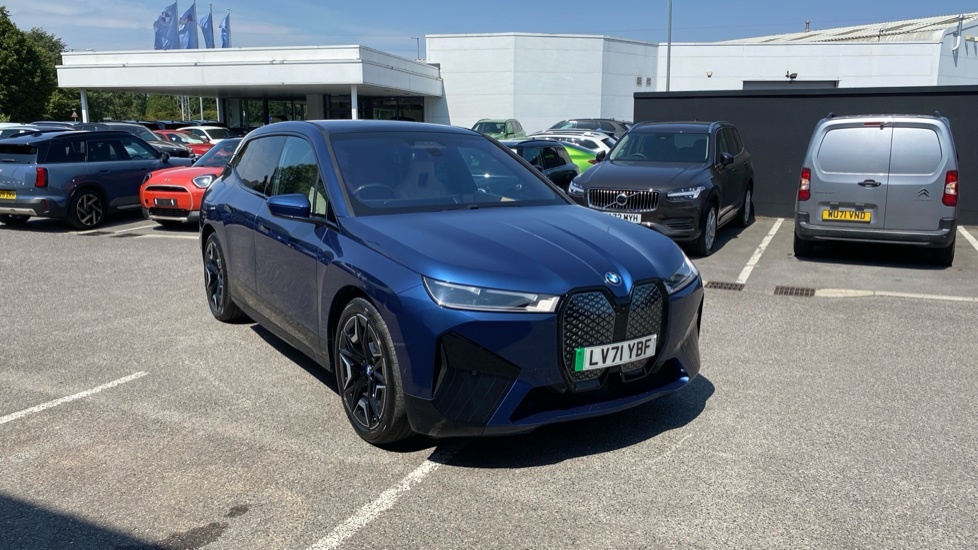 BMW iX Ix Xdrive40 M Sport Blue #24