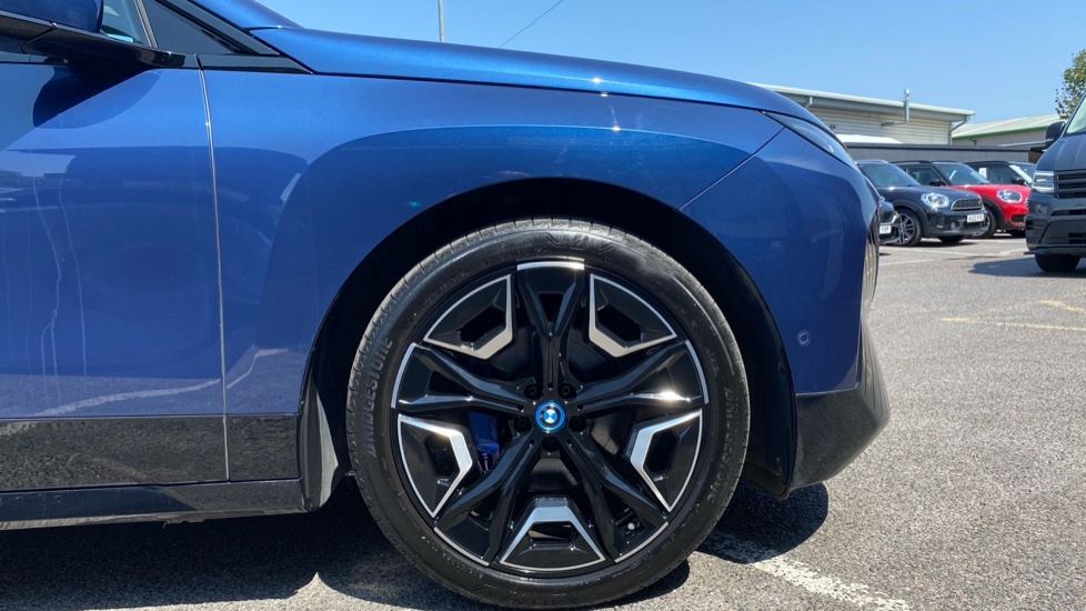 BMW iX Ix Xdrive40 M Sport Blue #14