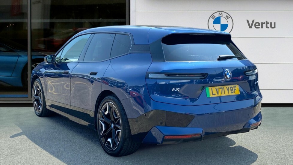 BMW iX M Sport Blue #2