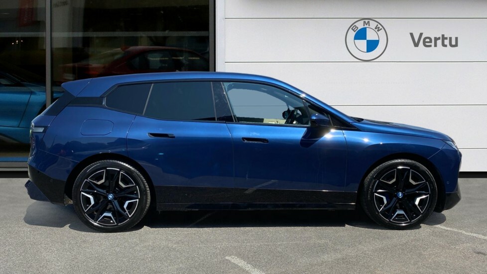BMW iX M Sport Blue #3