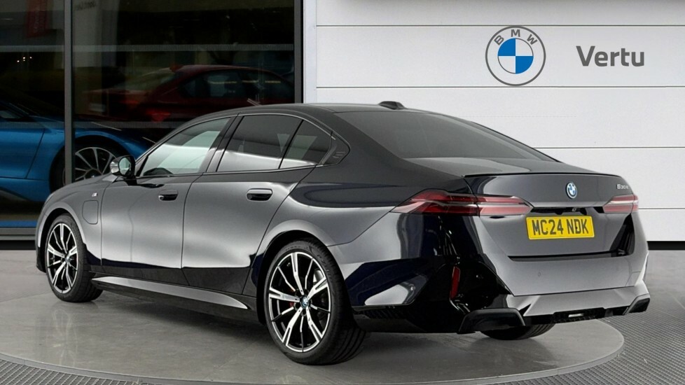 BMW 5 Series 530E M Sport Pro Pack Black #2