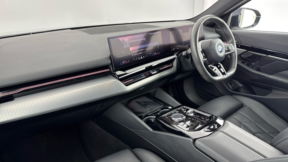 BMW 5 Series 530E M Sport Pro Pack Black #7
