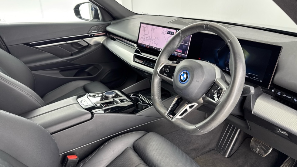 BMW 5 Series 530E M Sport Pro Pack Black #6