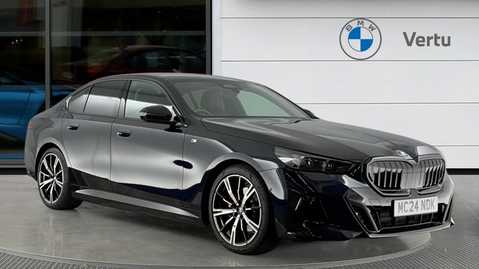BMW 5 Series 530E M Sport Pro Pack Black #1