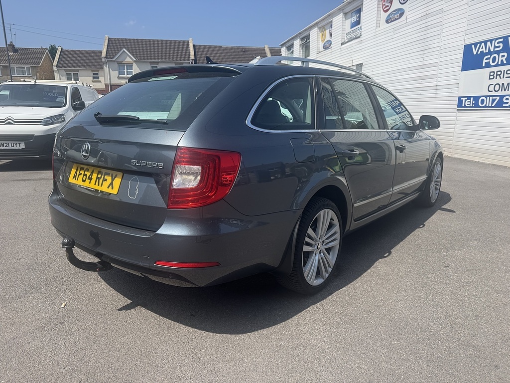 Skoda Superb 2.0 Tdi Elegance Estate Dsg Euro 5 Ss Grey #5