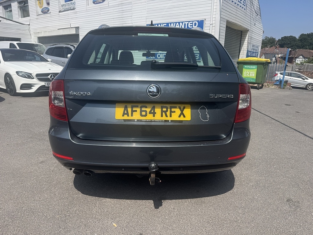 Skoda Superb 2.0 Tdi Elegance Estate Dsg Euro 5 Ss Grey #6