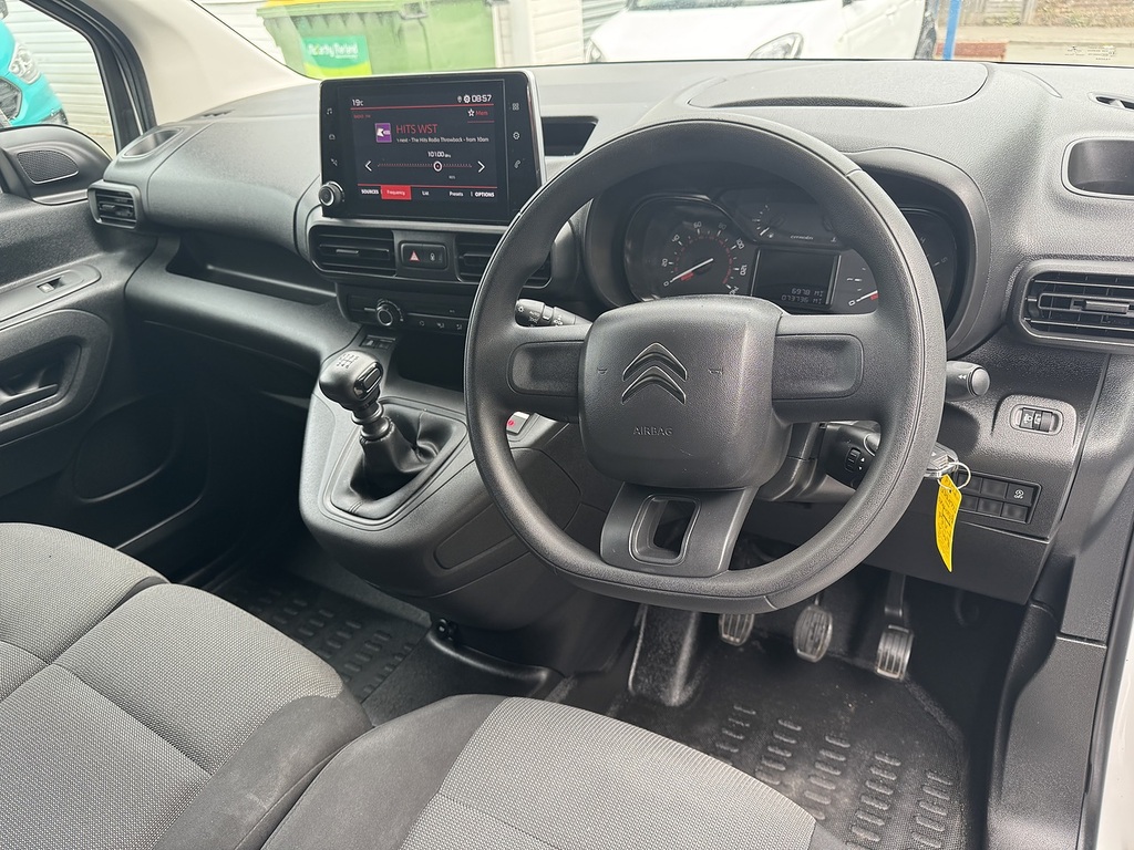 Citroen Berlingo 1.2 1000 Puretech Enterprise M Panel Van Petro White #5