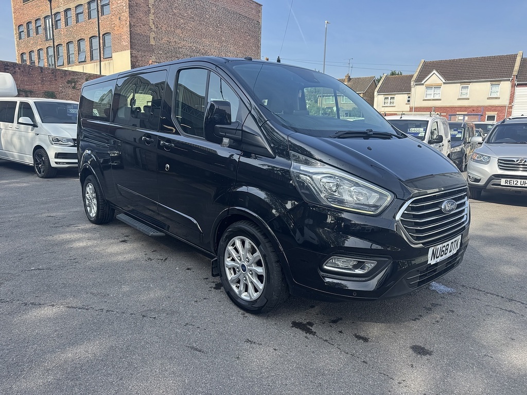 Ford Tourneo Custom 2.0 310 Ecoblue Titanium L2 Euro 6 Ss Black