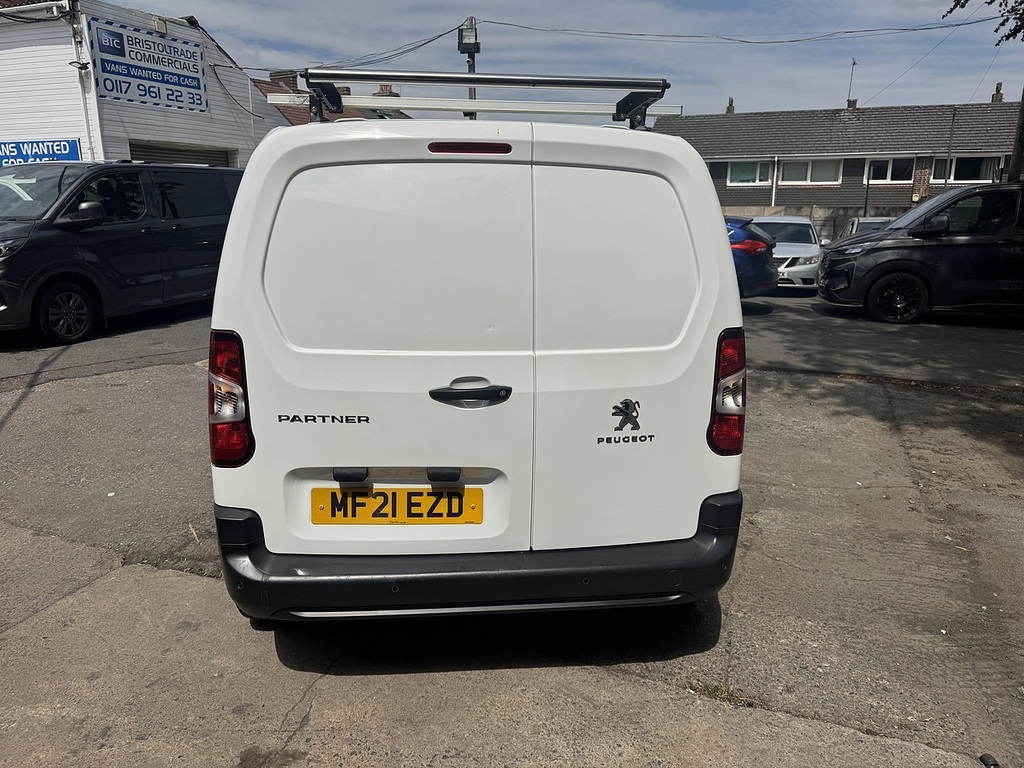 Peugeot Partner 1.5 Bluehdi 1000 Professional Standard Panel Van 5 White #5