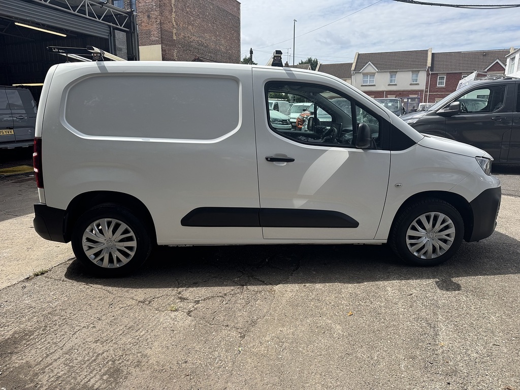 Peugeot Partner 1.5 Bluehdi 1000 Professional Standard Panel Van 5 White #3
