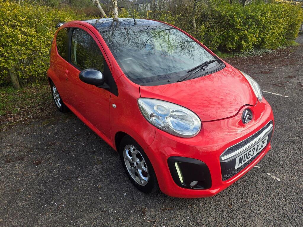 Citroen C1 Hatchback 1.0I Platinum Euro 5 201463 Red