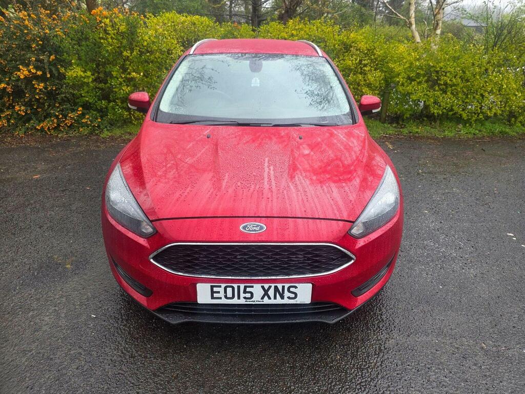 Ford Focus Estate 1.5 Tdci Zetec Euro 6 Ss 201515 EO15XNS Red #2