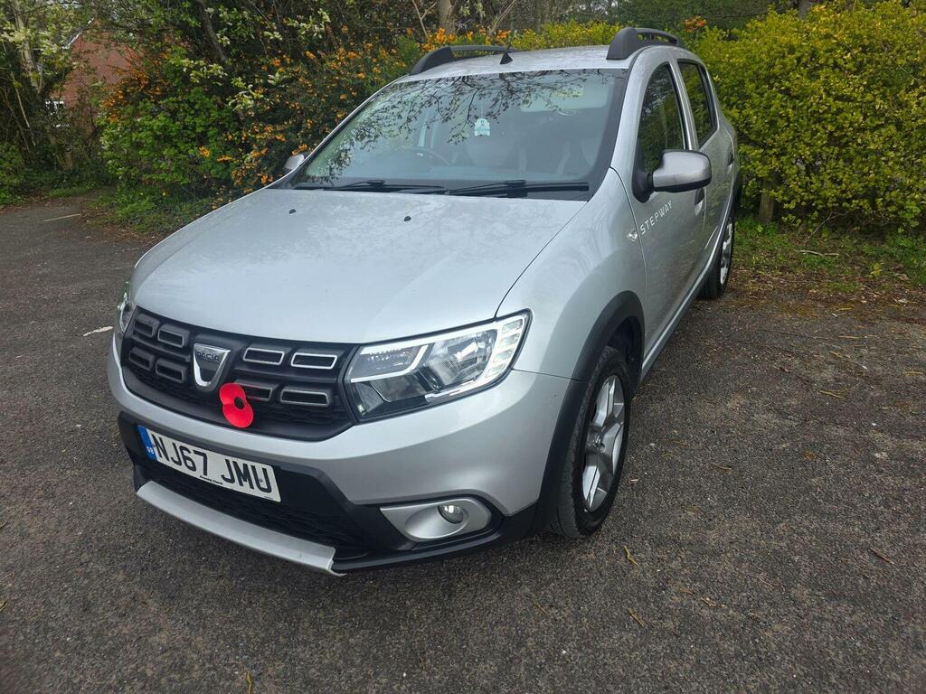 Dacia Sandero Stepway Hatchback 1.5 Dci Ambiance Euro 6 Ss 2017 NJ67JMU Silver #3