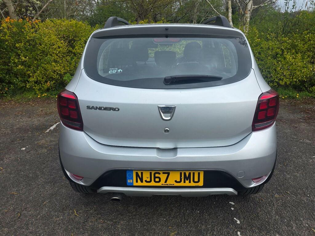 Dacia Sandero Stepway Hatchback 1.5 Dci Ambiance Euro 6 Ss 2017 NJ67JMU Silver #6